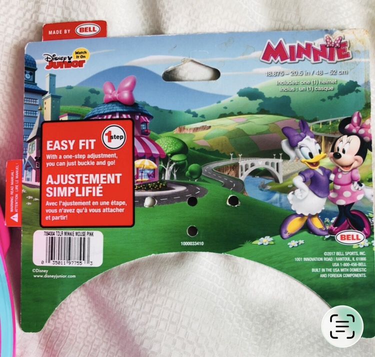 หมวกกันน็อคเด็ก Disney ลาย minnie รูปที่ 2