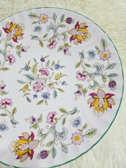 [ลดราคา]จานดินเนอร์ Minton "Haddon Hall" Made in England (ขนาด 11 นิ้ว) รูปที่ 3