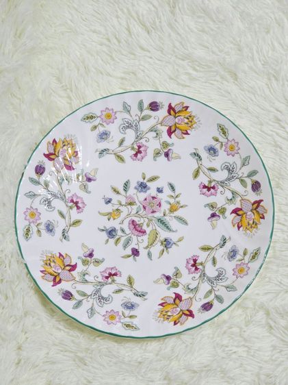 [ลดราคา]จานดินเนอร์ Minton "Haddon Hall" Made in England (ขนาด 11 นิ้ว) รูปที่ 4
