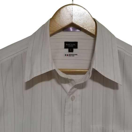 อื่นๆ เสื้อเชิ้ตแขนสั้นสีขาวลายทาง Paul Smith