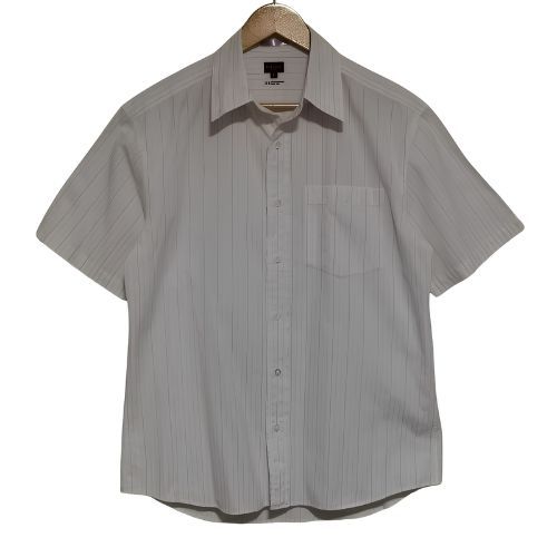 เสื้อเชิ้ตแขนสั้นสีขาวลายทาง Paul Smith รูปที่ 4