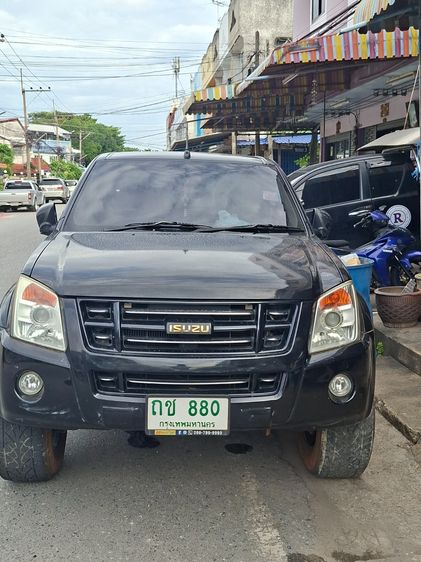 Isuzu D-MAX 2008 2.5 Hi-Lander Ddi i-TEQ Pickup ดีเซล เกียร์ธรรมดา ดำ รูปที่ 4