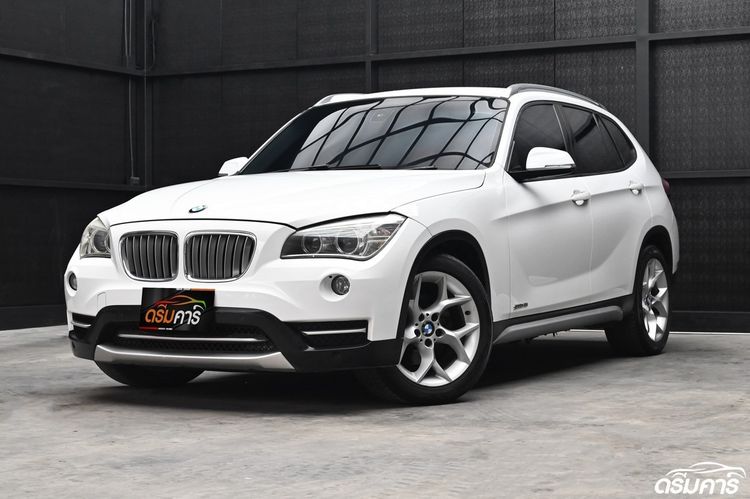 BMW X1 2014 2.0 sDrive18d xLine Utility-car เบนซิน ไม่ติดแก๊ส เกียร์อัตโนมัติ ขาว