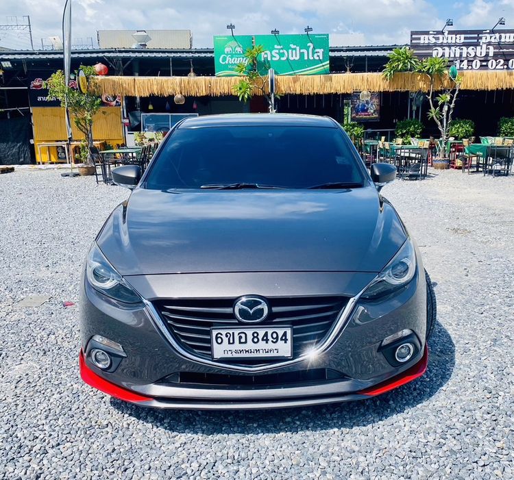Mazda Mazda3 2017 2.0 S Sports Sedan เบนซิน ไม่ติดแก๊ส เกียร์อัตโนมัติ น้ำตาล