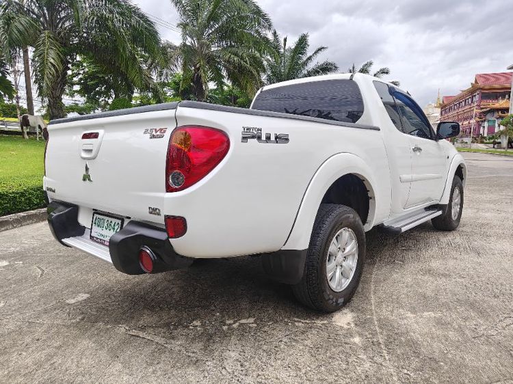 Mitsubishi Triton 2015 2.5 GLS Plus Pickup ดีเซล ไม่ติดแก๊ส เกียร์ธรรมดา ขาว รูปที่ 4