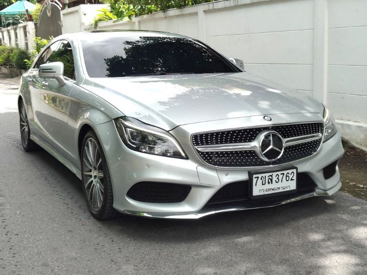 Mercedes-Benz CLS-Class 2014 CLS250 CDI Sedan ดีเซล เกียร์อัตโนมัติ เทา รูปที่ 3