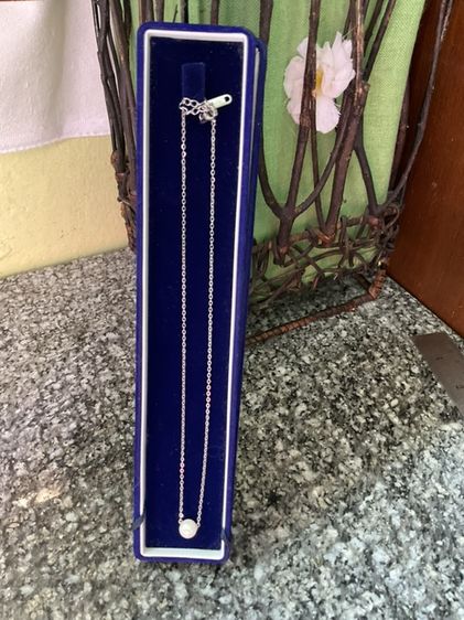 สร้อยคอเงินแท้พร้อมจี้  S925 Italy 3.00กรัม ยาว18” + แถม สร้อยคอแฟชั่น3เส้น รูปที่ 9
