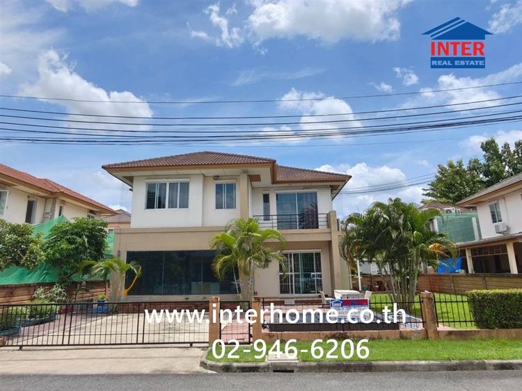 บ้านเดี่ยว 2 ชั้น 107.6 ตร.ว. หมู่บ้านฮาบิเทีย ปัญญาอินทรา 1 ซอย10 (ซอยเลียบคลอง 2) ถนนซาฟารีเวิลดิ์ ถนนปัญญาอินทรา 