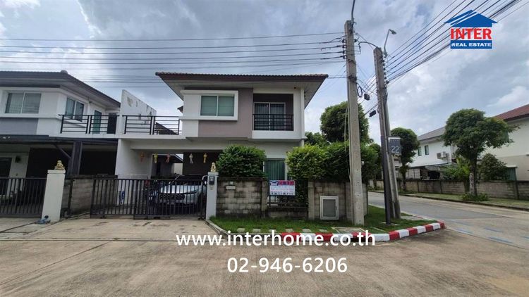 บ้านเเฝด 2 ชั้น 38.6 ตร.ว. หมู่บ้านคาซ่า วิลล์ วัชรพล-เพิ่มสิน ถนนเพิ่มสิน เขตสายไหม กรุงเทพมหานคร