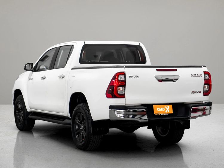 Toyota Hilux Revo 2021 Double Cab 2.4 Entry Prerunner Pickup ดีเซล ไม่ติดแก๊ส เกียร์อัตโนมัติ ขาว รูปที่ 4