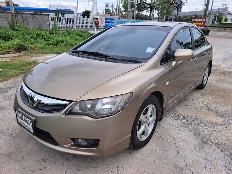 รถ Honda Civic 1.8 S i-VTEC สี บรอนซ์ทอง