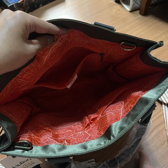 ของใหม่ Kipling Tote ใส่เอกสารได้ ของแท้ รูปที่ 8