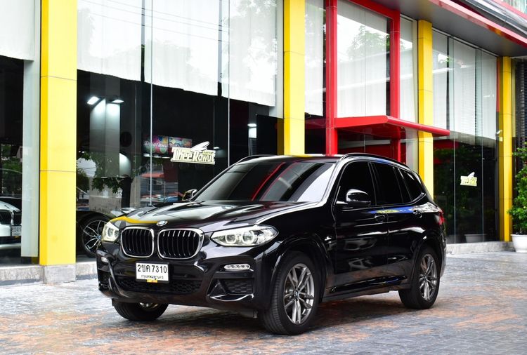 รถ BMW X3 X3 2.0 xDrive20d M Sport AWD สี ดำ