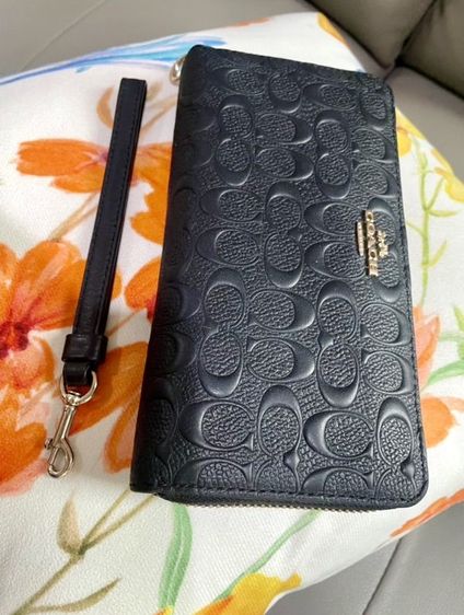 กระเป๋าสตางค์ Coach แท้  มีการ์ดและป้ายราคา  โค้ช แท้ รูปที่ 3