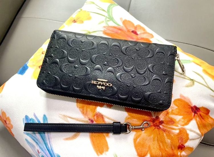 กระเป๋าสตางค์ Coach แท้  มีการ์ดและป้ายราคา  โค้ช แท้ รูปที่ 18