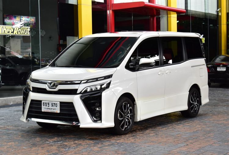 Toyota Voxy 2020 2.0 Utility-car เบนซิน ไม่ติดแก๊ส เกียร์อัตโนมัติ ขาว รูปที่ 2