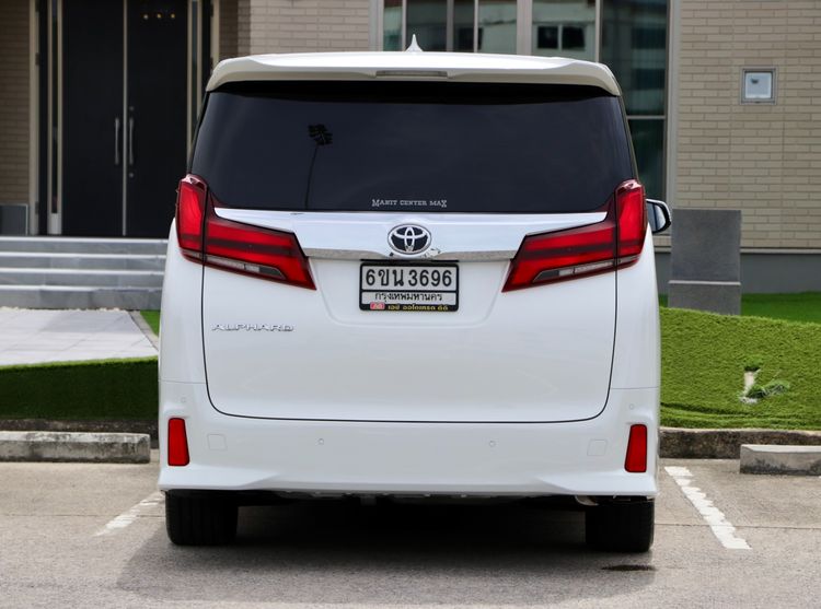 Toyota Alphard 2022 2.5 S C-Package Van เบนซิน ไม่ติดแก๊ส เกียร์อัตโนมัติ ขาว รูปที่ 4