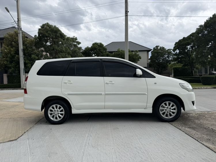 Toyota Innova 2015 2.0 G Utility-car เบนซิน ไม่ติดแก๊ส เกียร์อัตโนมัติ ขาว รูปที่ 3