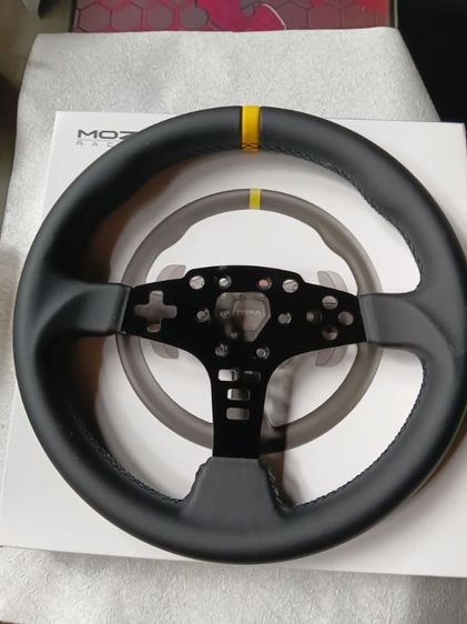 ขายmoza r5+พวงมาลัย2วง[f1/12นิ้วมือหนึ่ง]+3แป้น+qr,ที่วางโทรศัพท์ครบพร้อมเล่น รูปที่ 12