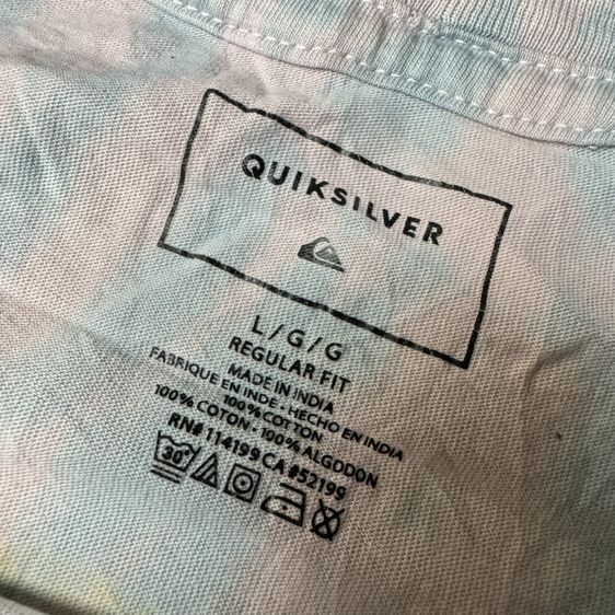 เสื้อยืด Quiksilver Size L รูปที่ 8