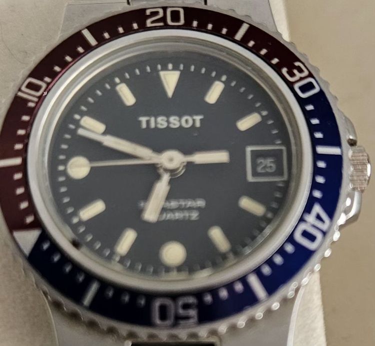 Tissot Seastar Quarts(pepsi Bezel)