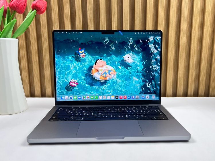Apple Mackbook Pro 14 Inch แมค โอเอส 16 กิกะไบต์ อื่นๆ ไม่ใช่ MacBook Pro 14-inch M1 Pro 2021 Ram16GB SSD512GB Space gray • 61351