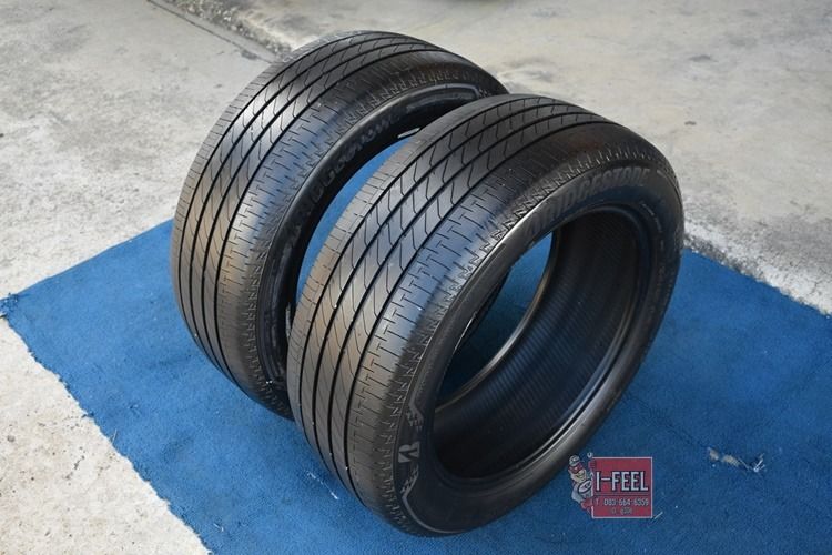 ยางมือ2  Bridgestone ขนาด 215-55r17  รุ่นturanza มี 2เส้น ปี 22 รูปที่ 2