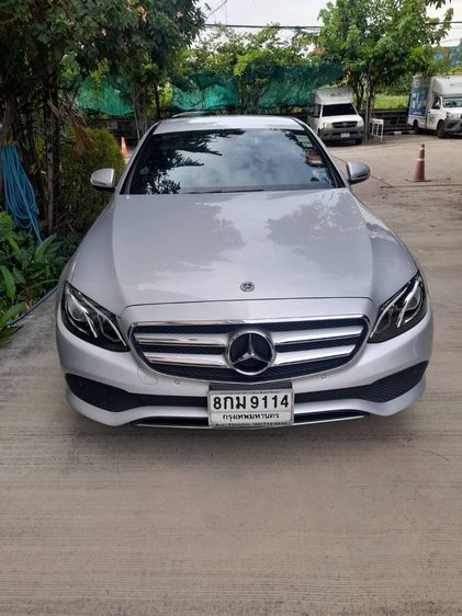 Mercedes-Benz E-Class 2018 E350e Sedan Hybrid (Diesel) ไม่ติดแก๊ส เกียร์อัตโนมัติ เทา