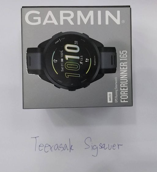 GARMIN FORERUNNER 165 ใหม่แกะกล่อง อุปกรณ์ครบ ประกันเหลือยาวๆ