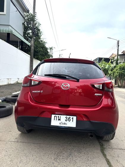 Mazda Mazda 2 2016 1.5 S Sedan ดีเซล ไม่ติดแก๊ส เกียร์อัตโนมัติ แดง รูปที่ 4
