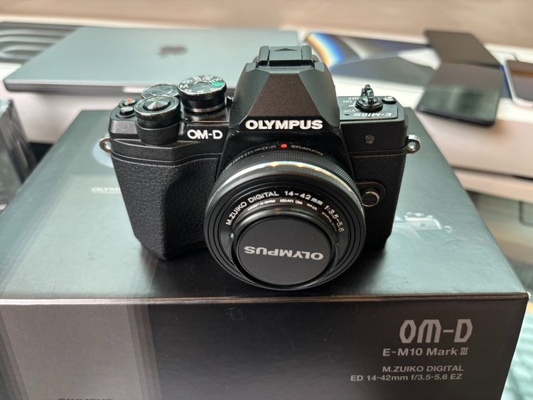 ขายกล้อง Olympus OM-D EM-10 Mark iii ยกกล่อง ใช้น้อย สภาพสวย ขาย 7500 บาท ครับ รูปที่ 4