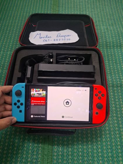 Nintendo switch Oled 128gb สภาพดีคับ