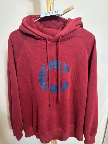 อื่นๆ เสื้อโค้ท EU 46.5 แดง แขนยาว เสื้อฮู้ดมือสอง