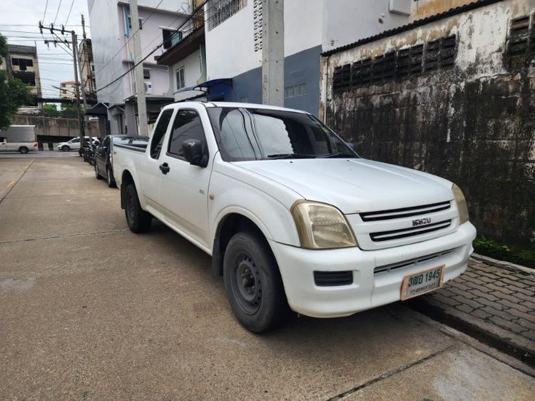 รถ Isuzu D-MAX 2.5 SL สี ขาว