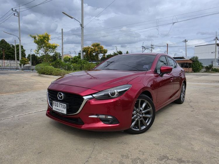 Mazda Mazda3 2019 2.0 SP Sedan เบนซิน ไม่ติดแก๊ส เกียร์อัตโนมัติ แดง รูปที่ 3
