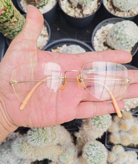 อื่นๆ แว่นสายตา กรอบแว่น AO Rimless 12K G.F. สวยมาก ราคาแบ่งปันครับ