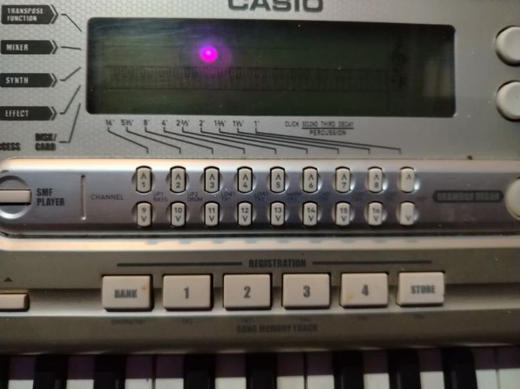 Casio คีย์บอร์ดมาตรฐาน เครื่อง​ดนตรี​