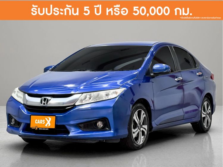 Honda City 2014 1.5 Sv i-VTEC Sedan เบนซิน ไม่ติดแก๊ส เกียร์อัตโนมัติ น้ำเงิน