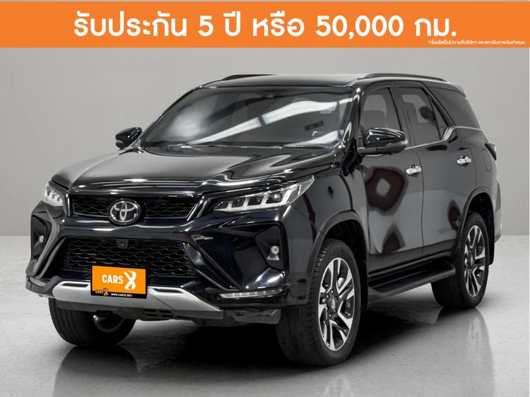 Toyota Fortuner 2021 2.8 LEGENDER 2WD AT Utility-car ดีเซล ไม่ติดแก๊ส เกียร์อัตโนมัติ ดำ