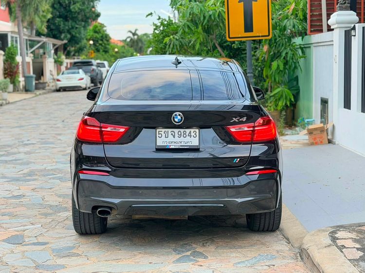 BMW X4 2018 2.0 xDrive20d M Sport 4WD Utility-car ดีเซล ไม่ติดแก๊ส เกียร์อัตโนมัติ ดำ
