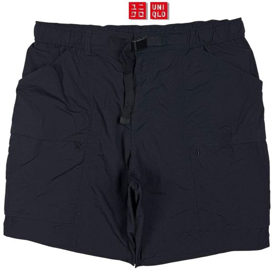 กางเกง Uniqlo เอว8 สีเทาดำเข้มๆ