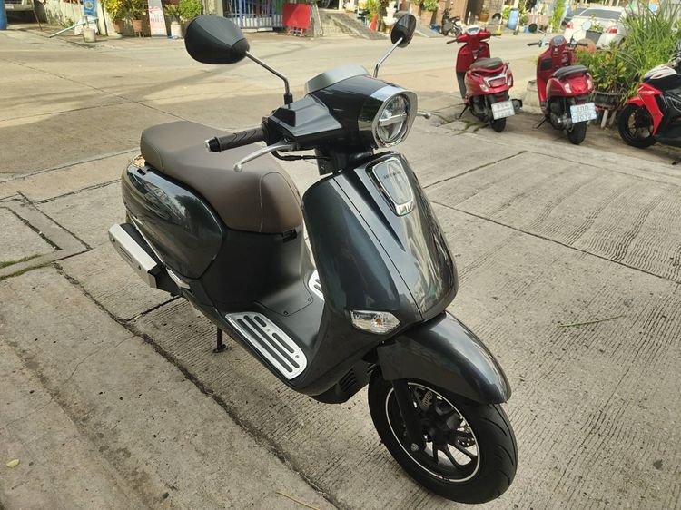 🛵ยังไงก็ขาย GIORNO+ ปี 66 เครื่องดี สีสวย สตาร์ทมือ กุญแจรีโมท วิ่งน้อย2000โล เล่มชุดโอนครบ+เปลี่ยนถ่ายน้ำมันเครื่องฟรี ส่งฟรี30 ก.ม รูปที่ 5