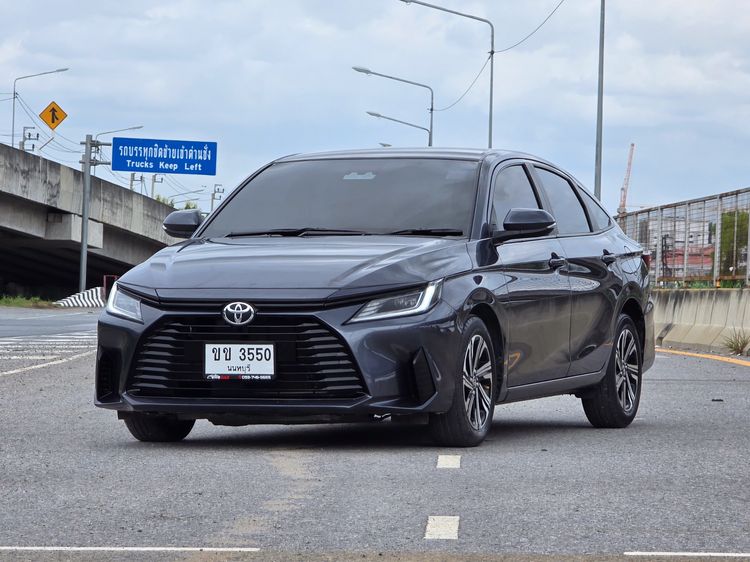 Toyota Yaris ATIV 2025 1.2 Smart Sedan เบนซิน ไม่ติดแก๊ส เกียร์อัตโนมัติ เทา