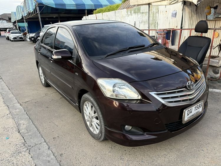 Toyota Vios 2010 1.5 G Sedan เบนซิน ไม่ติดแก๊ส เกียร์อัตโนมัติ แดง รูปที่ 2