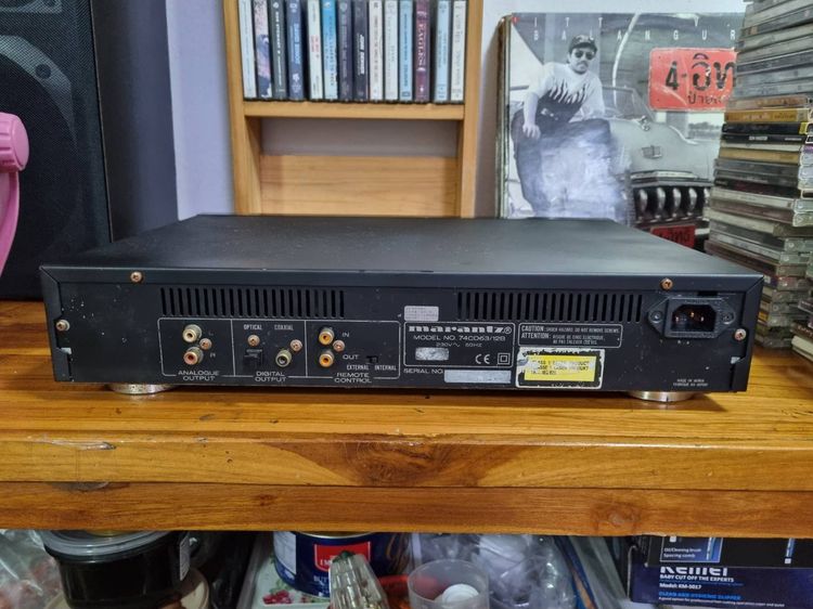 Marantz CD-63se  เครื่องเล่นซีดีฟังเพลงในตำนาน เสียงดีมากครับ รูปที่ 4