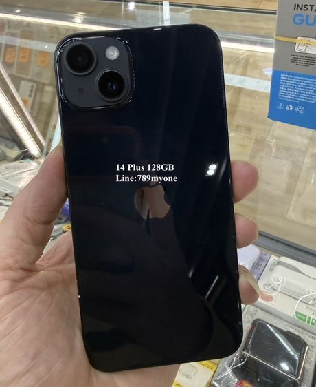 iPhone 128 GB ไอโฟน 14Plus  ความจุ 128GB เครื่องเดิมๆ  แบตแท้ 84 ใช้งานได้ ยาวๆ