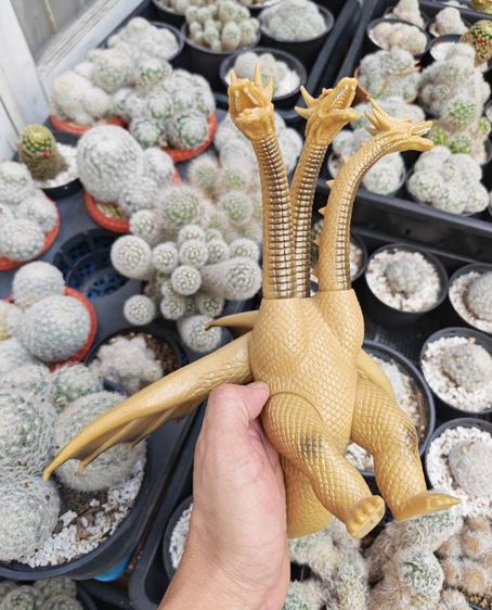 Soft Vinyl King Ghidorah Bandai 1984 สวยมาก แบ่งปันกันเบาๆครับ