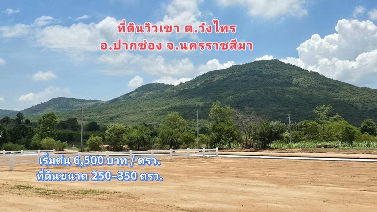 ที่ดินวิวเขา อ.ปากช่อง อากาศดีทั้งปี เหมาะสร้างบ้านพัก ใกล้แหล่งท่องเที่ยว