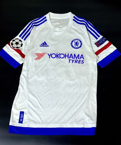 ชุดออกกำลังกาย Adidas ไม่ระบุ เสื้อเชลซีแท้ ชุดเยือน 2015/16 Legend "JOHN TERRY #26" (Full Option UCL)