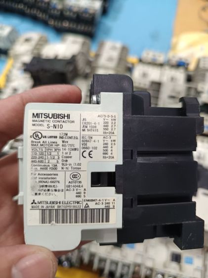 แมกเนติก มิตซูบิชิ SN10 12 คอย220V รูปที่ 15